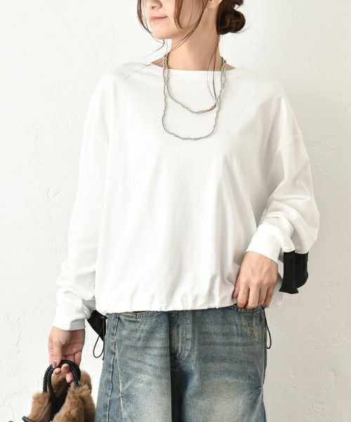 HUMS｜バックフリルデザインプルオーバー [[100352]][C]