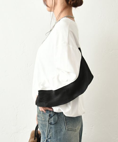 HUMS｜バックフリルデザインプルオーバー [[100352]][C]