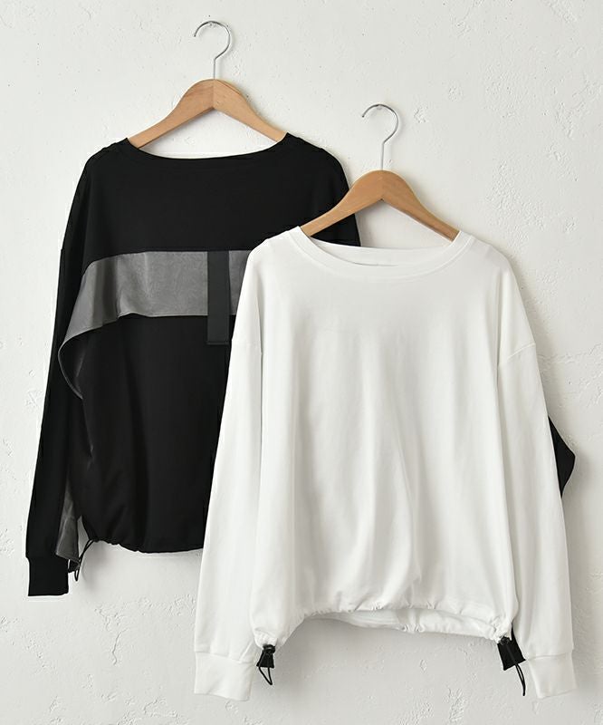 HUMS｜バックフリルデザインプルオーバー [[100352]][C]