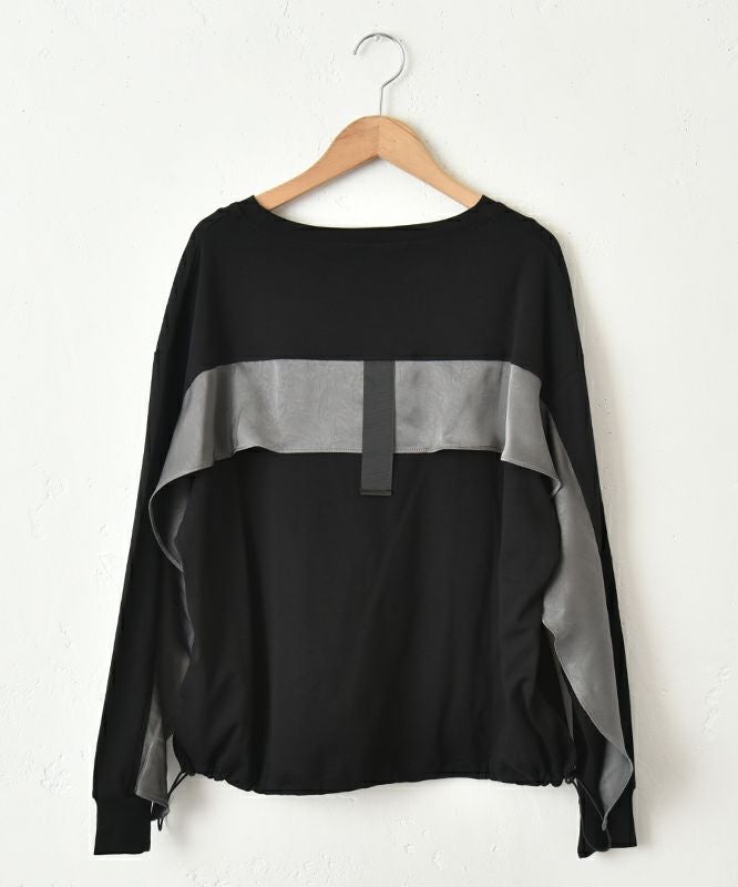 HUMS｜バックフリルデザインプルオーバー [[100352]][C]