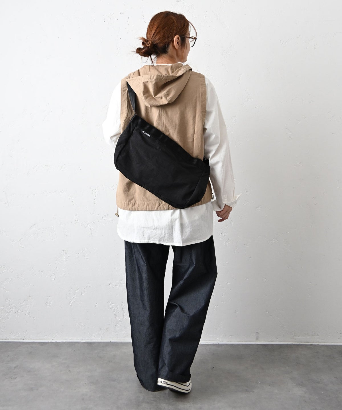 her.｜コットンナイロンデニムベイカーパンツ [[CE3PT230801F]][C]