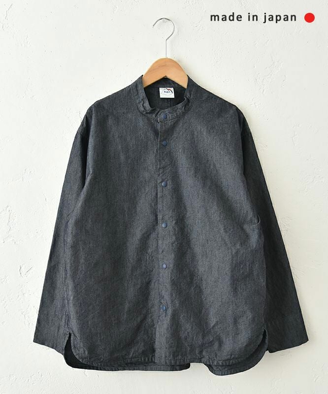 her.｜コットンナイロンデニムノーカラージャケット [[CE3JK250806]][C]