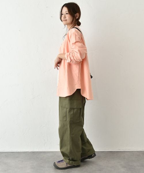 her.｜オックスダンガリーシャツ [[CE3SH250808]][C]