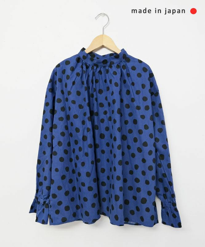  No18｜ドットギャザープルオーバー [[30526]][C]