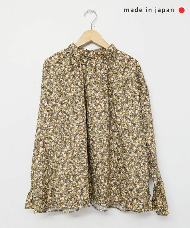 No18｜FLOWER ギャザープルオーバー [[50526]][C]