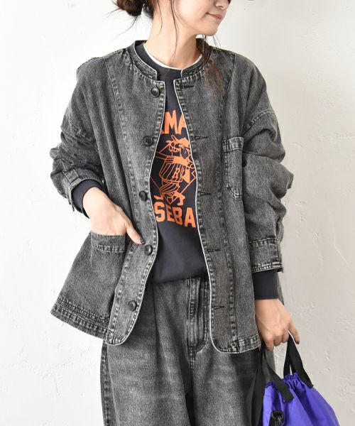  IN THE MARKET｜ノーカラージャケット [[IN-099]][C]