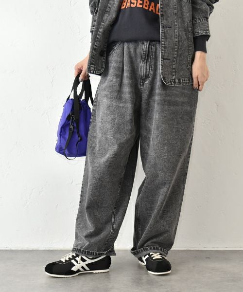 IN THE MARKET｜タックパンツ [[IN-100]][C]