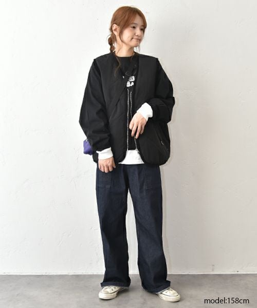 her.｜ラグランプリントプルオーバー [[MA-512022]][C]