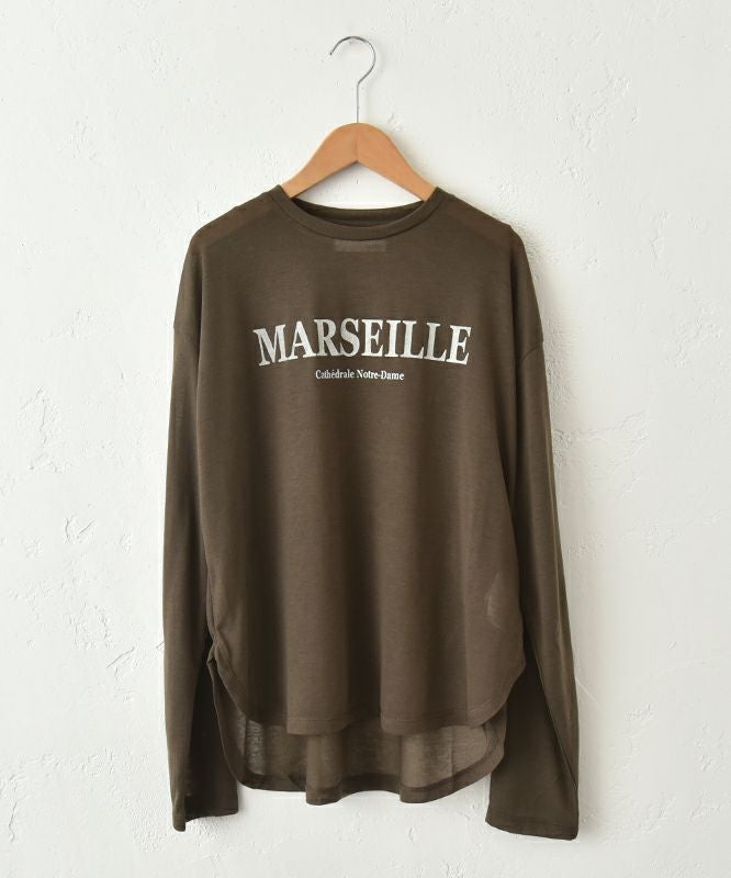  HUMS｜シアーロゴカットソー [[C-5113]][C]