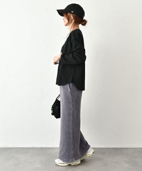 and quarter｜ヘムラウンドプリントTee [[MA-020215]][C]