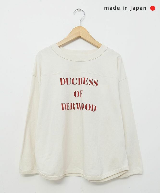 and quarter｜ヘムラウンドプリントTee [[MA-020215]][C]