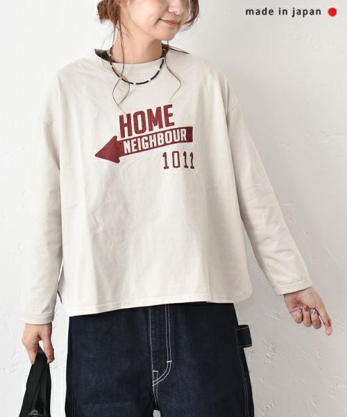 and quarter｜ヘムラウンドプリントTee [[MA-65282]][C]