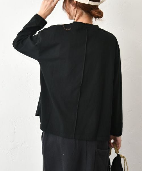 and quarter｜ヘムラウンドプリントTee [[MA-65282]][C]