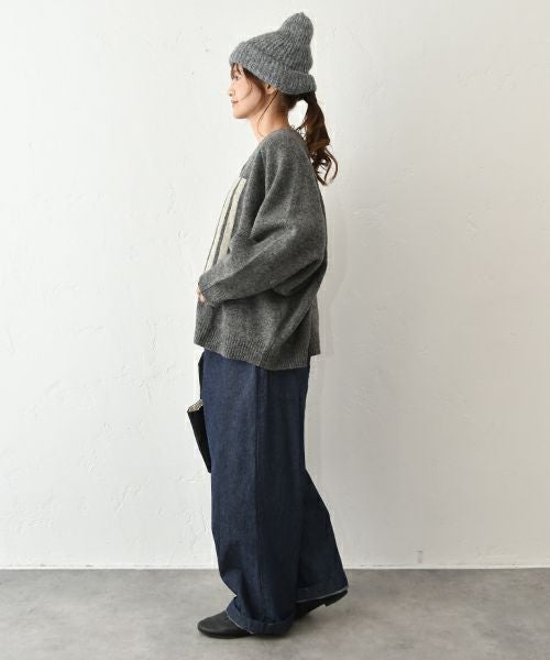 No18｜デニムワイドボールパンツ [[CE1PT231008V]][C]