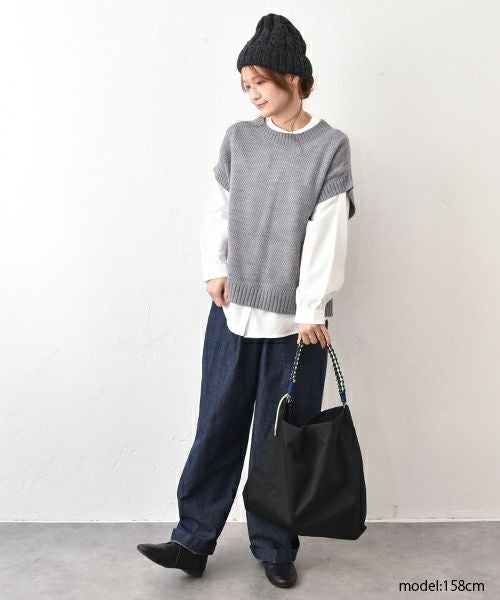 No18｜デニムワイドボールパンツ [[CE1PT231008V]][C]