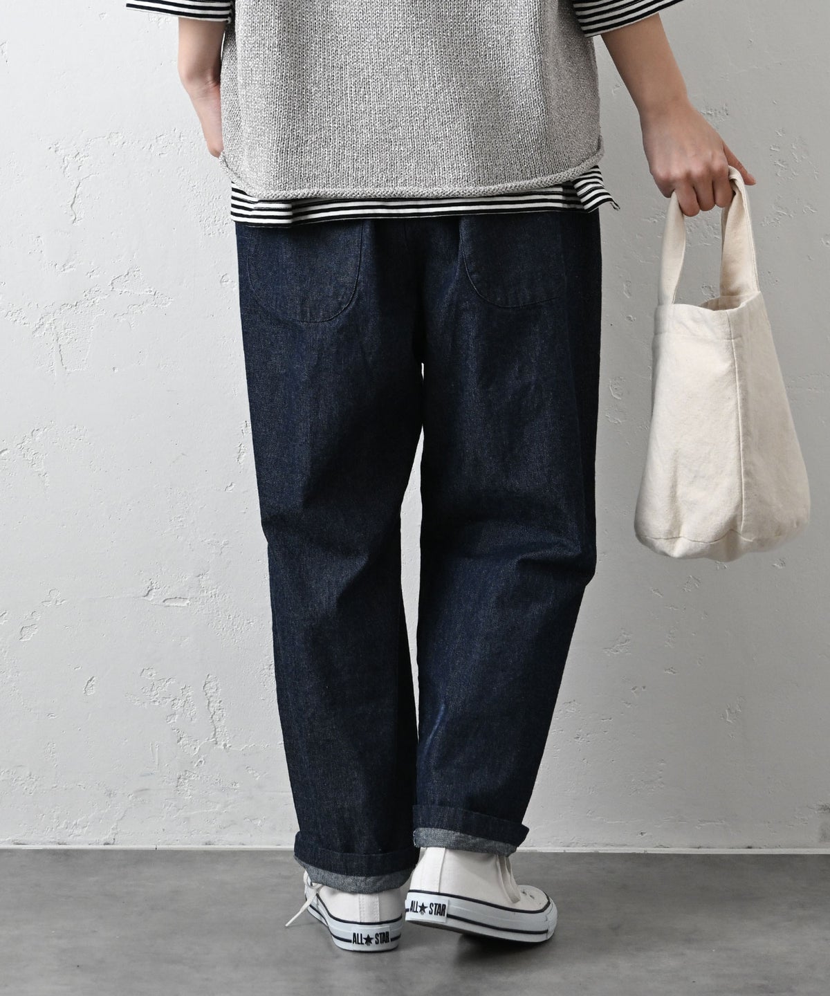 No18｜デニムテーパードパンツ [[CE1PT220703E]][C]