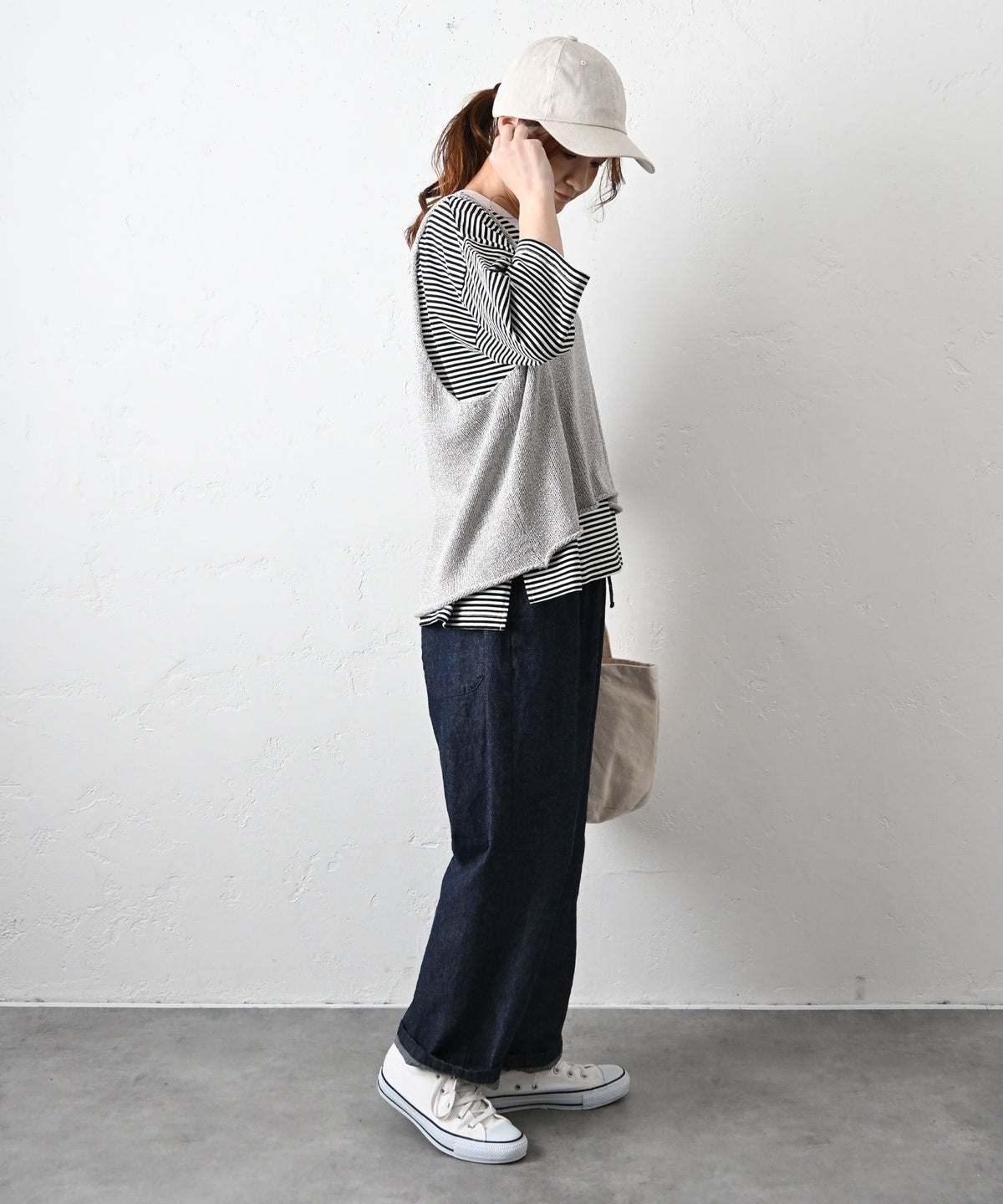 No18｜デニムテーパードパンツ [[CE1PT220703E]][C]