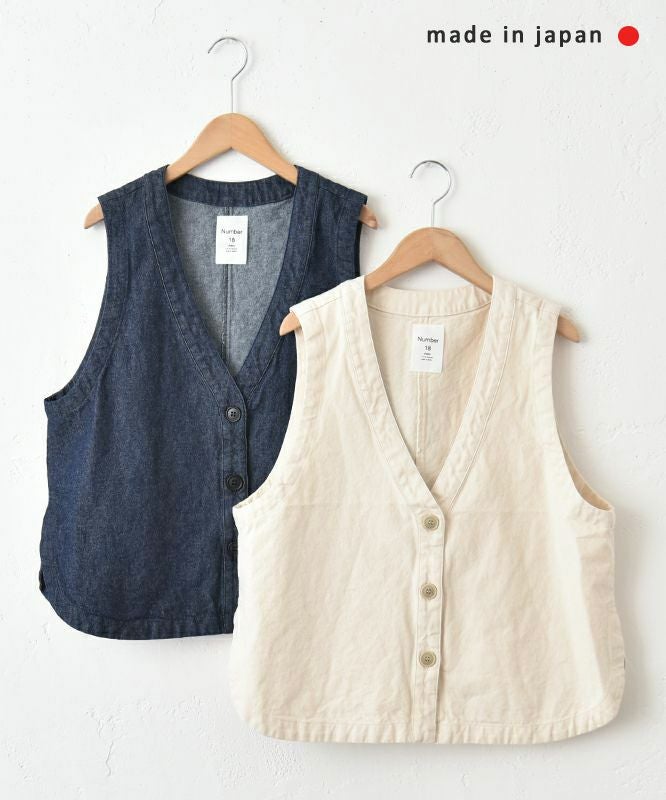 No18｜デニムベスト [[CE1VE250304C]][C]