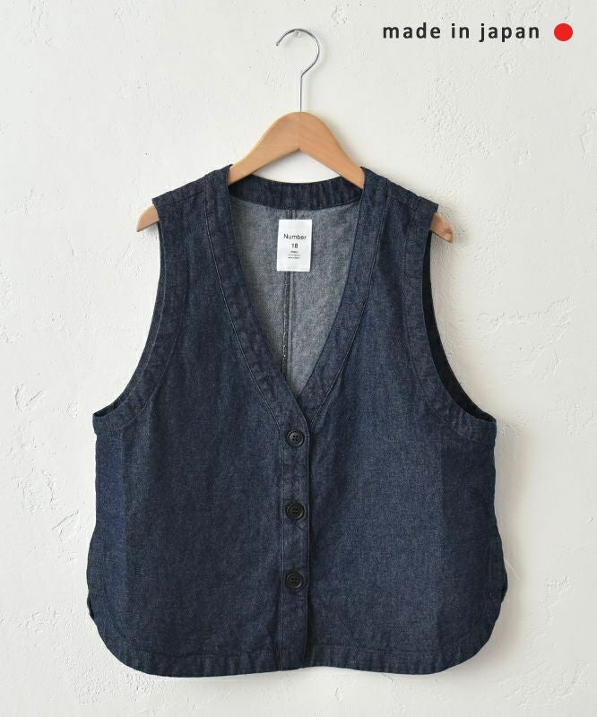 No18｜デニムベスト [[CE1VE250304C]][C]