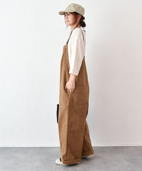 her.｜ストレッチサロペットパンツ [[CE3PT240904B]][C]