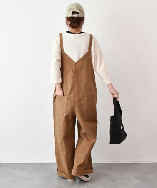 her.｜ストレッチサロペットパンツ [[CE3PT240904B]][C]