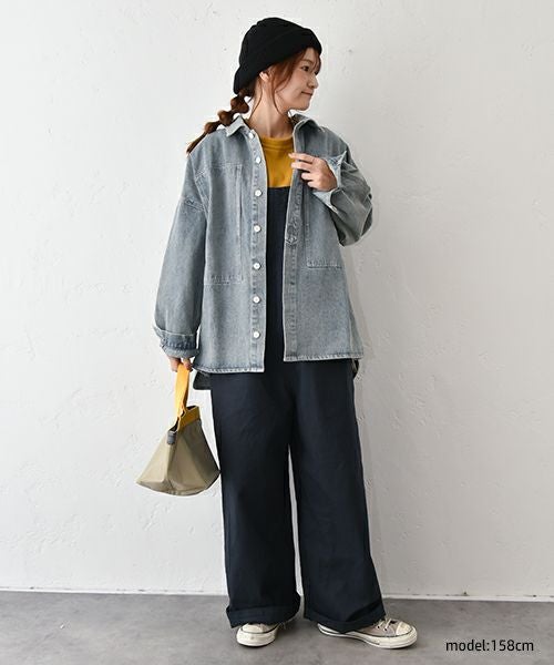 her.｜ストレッチサロペットパンツ [[CE3PT240904B]][C] | ma28 ONLINE 
