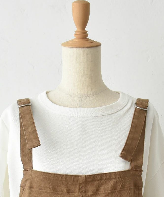 her. ハードット　デザインサロペットパンツ her.｜ストレッチサロペットパンツ [[CE3PT240904B]][C] | ma28 ONLINE