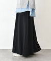 her.｜ミニ裏毛フレアロングスカート [[131331H]][C]