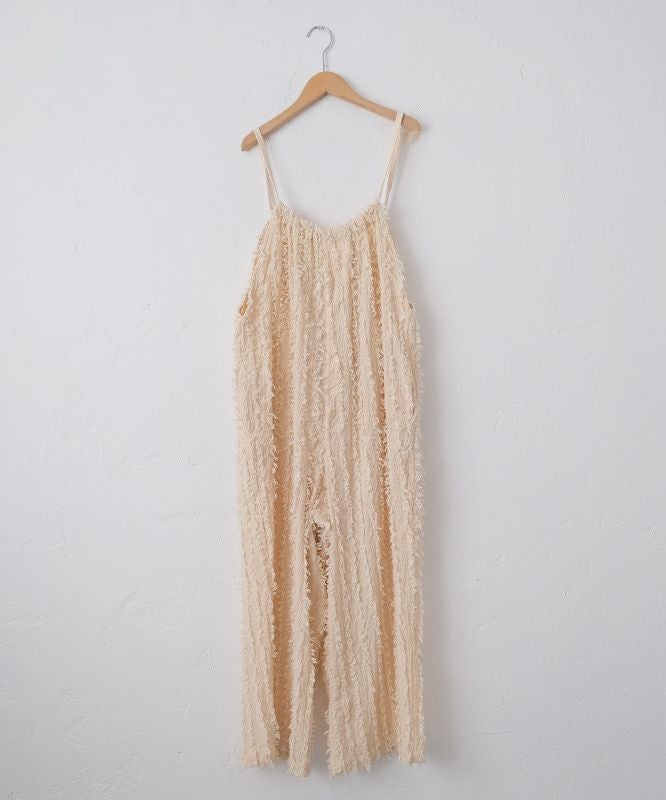  HUMS｜フリンジドロストサロペットパンツ [[HUM-075]][C] ※12日出し