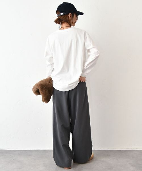 HUMS｜クルーネックロンT [[C-5117]][C]