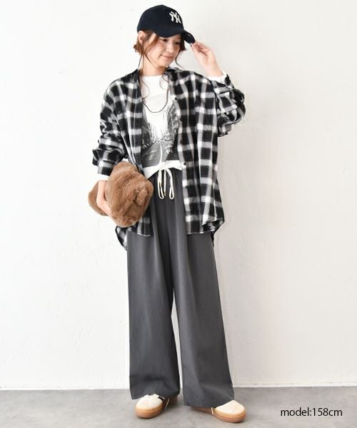 HUMS｜クルーネックロンT [[C-5117]][C]