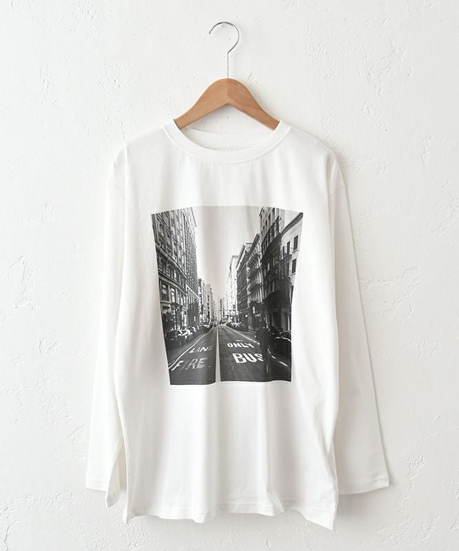 HUMS｜クルーネックロンT [[C-5117]][C]