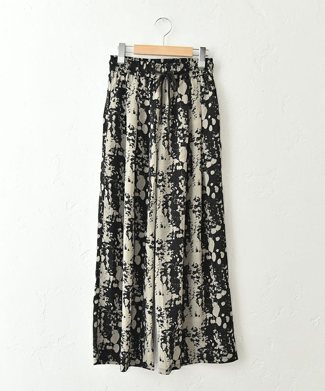 HUMS｜柄リラックスパンツ [[RNK-2595]][C]