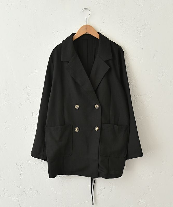 HUMS｜バックリボンダブルジャケット [[RNK-2596]][C]