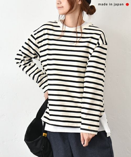 her.｜長袖刺繍カットソー [[CE3CT250809]][C]