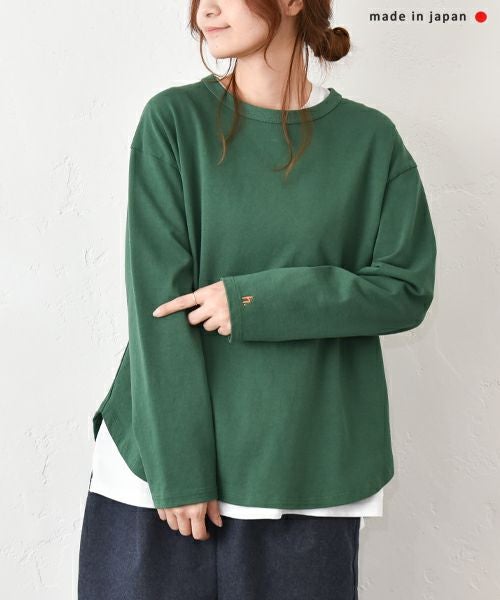 her.｜長袖刺繍カットソー [[CE3CT250809]][C]