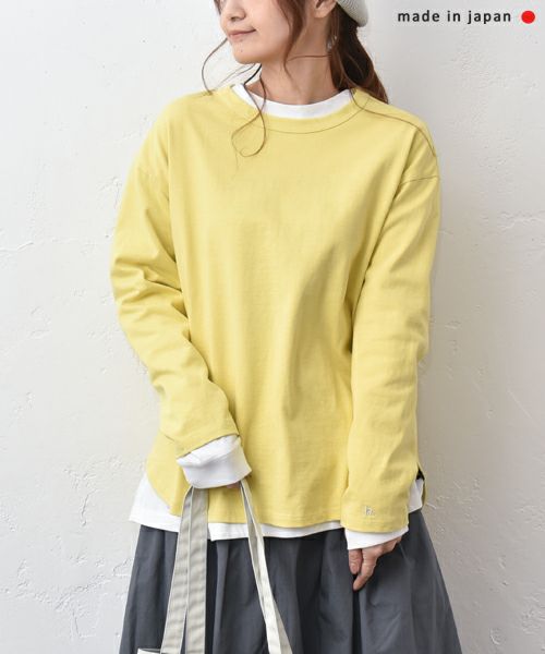 her.｜長袖刺繍カットソー [[CE3CT250809]][C]