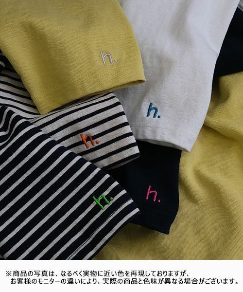 her.｜長袖刺繍カットソー [[CE3CT250809]][C]