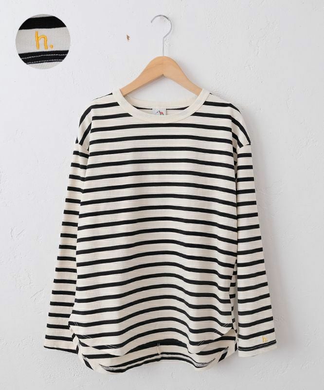 her.｜長袖刺繍カットソー [[CE3CT250809]][C]