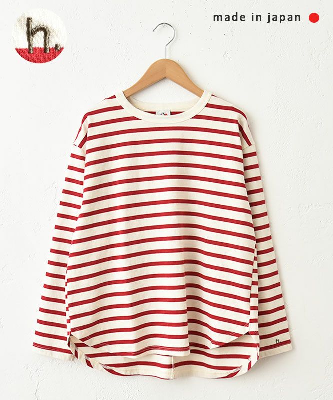 her.｜長袖刺繍カットソー [[CE3CT250809]][C]