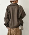 HUMS｜レザー風ブルゾン [[410352]][C]