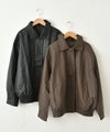 HUMS｜レザー風ブルゾン [[410352]][C]