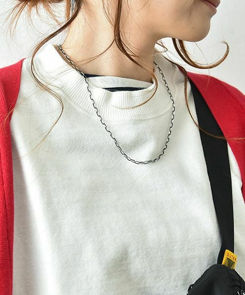 ROSETTA PRAYER｜ELLIPSE CHAIN NECKLACE [[ELLIPSE CHAIN NECKLACE]][C]