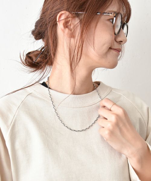 ROSETTA PRAYER｜ELLIPSE CHAIN NECKLACE [[ELLIPSE CHAIN NECKLACE]][C]