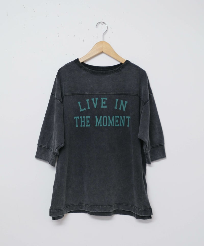 day　standard｜ピグメント加工　七分袖Tee [[d-c-007]][D]