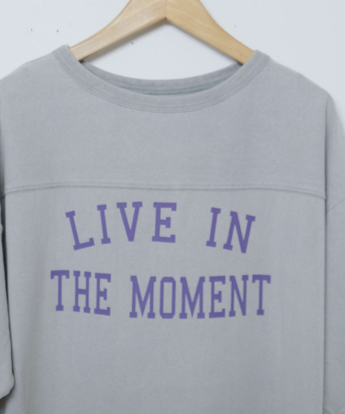 day　standard｜ピグメント加工　七分袖Tee [[d-c-007]][D]