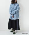 DENIM&DUNGAREE｜ムラダンガリーシャツ [[22580104]][D]