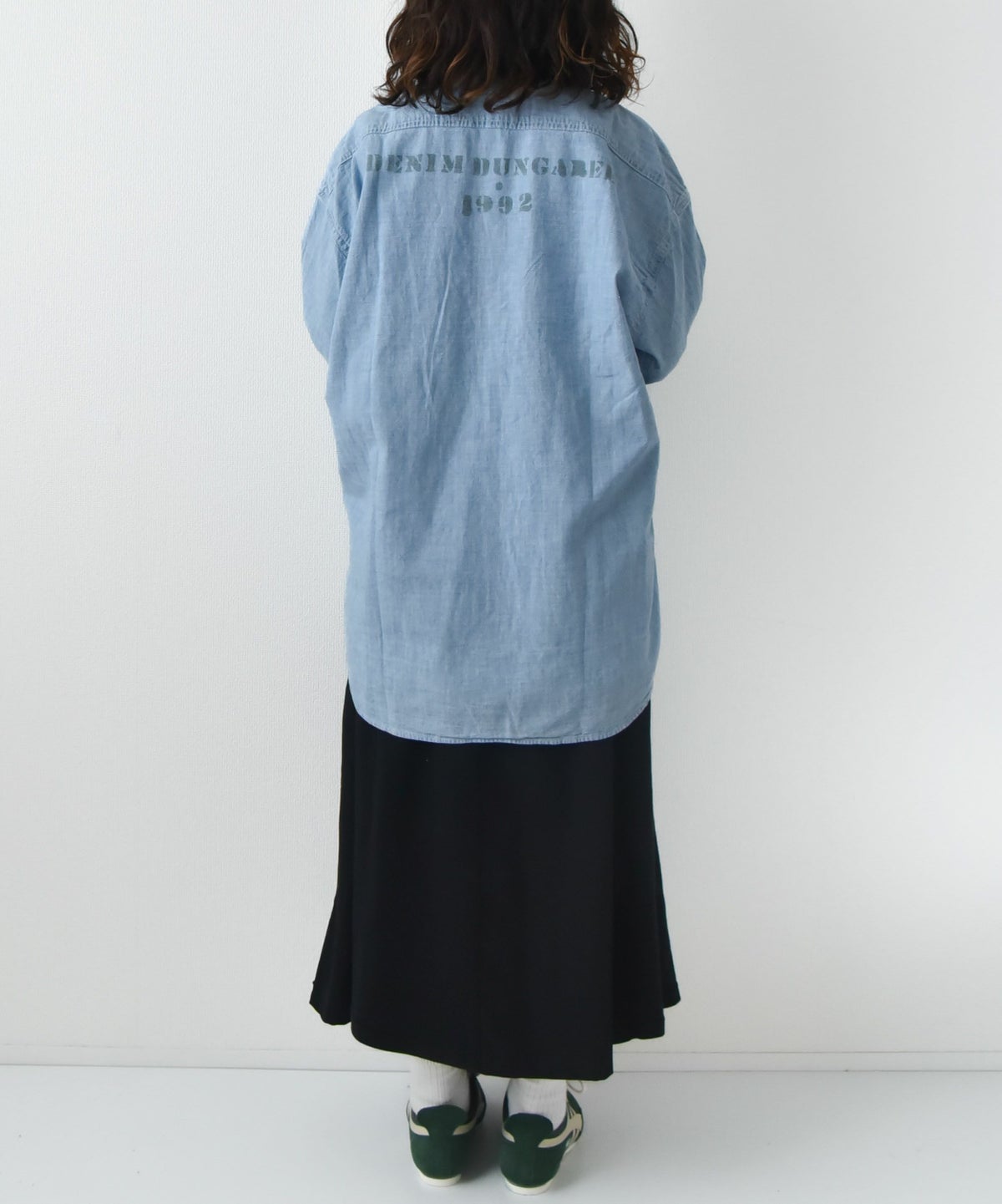 DENIM&DUNGAREE｜ムラダンガリーシャツ [[22580104]][D]