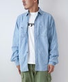 DENIM&DUNGAREE｜ムラダンガリーシャツ [[22580104]][D]