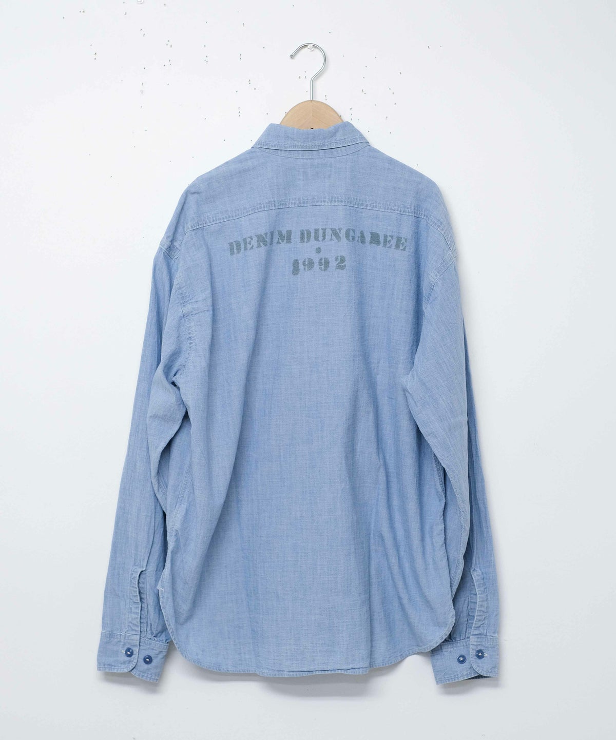 DENIM&DUNGAREE｜ムラダンガリーシャツ [[22580104]][D]